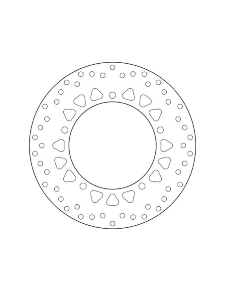 disco de freno moto brembo fijo serie oro 68b407m7