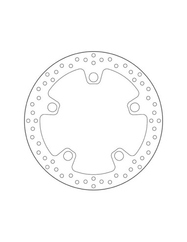 disco de freno moto brembo fijo serie oro 68b407n0