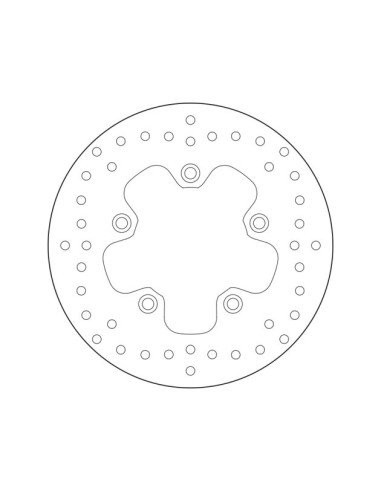 disco de freno moto brembo fijo serie oro 68b407p3
