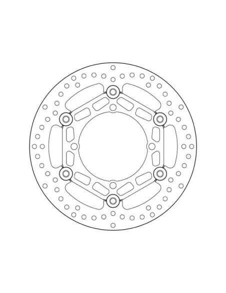disco de freno moto brembo fijo serie oro 78b40810