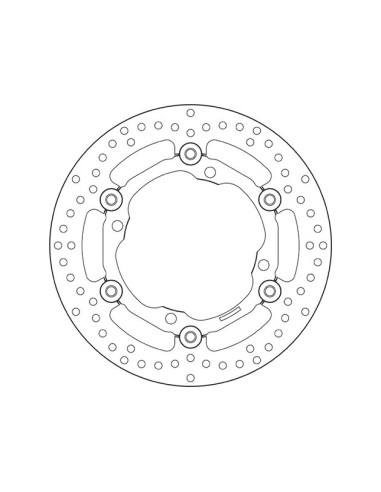 disco de freno moto brembo fijo serie oro 78b40812