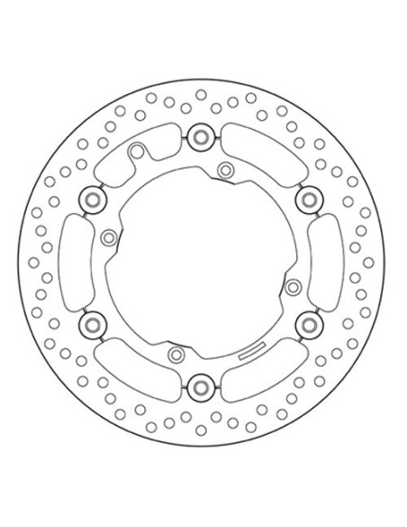 disco de freno moto brembo fijo serie oro 78b40814