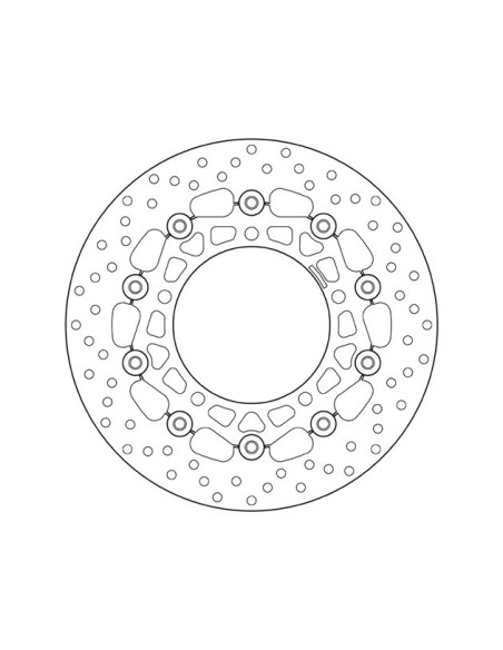 disco de freno moto brembo fijo serie oro 78b40829