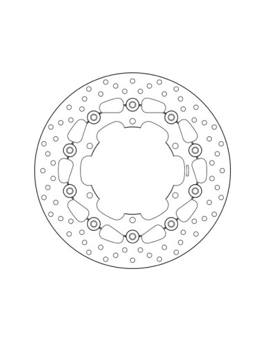 disco de freno moto brembo fijo serie oro 78b40830