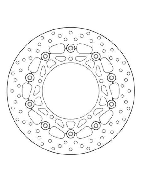 disco de freno moto brembo fijo serie oro 78b40831