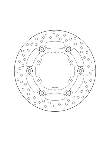 disco de freno moto brembo fijo serie oro 78b40833