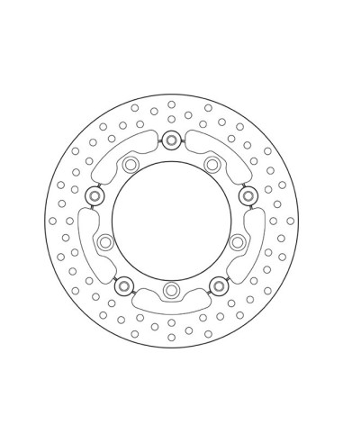 disco de freno moto brembo fijo serie oro 78b40839