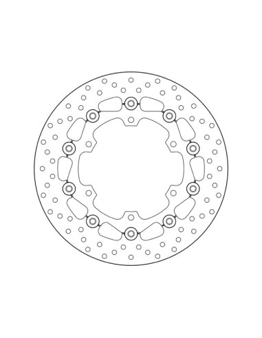 disco de freno moto brembo fijo serie oro 78b40843