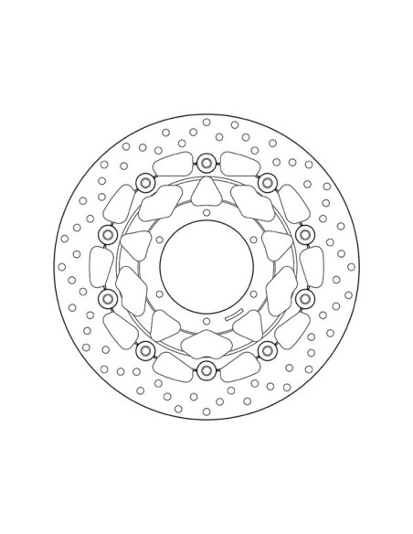 disco de freno moto brembo fijo serie oro 78b40867