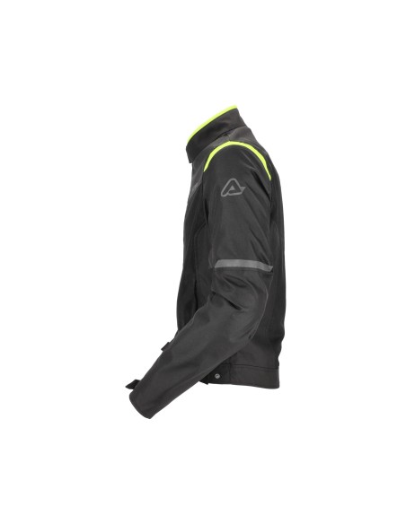 chaqueta acerbis ce ramsey vented 2 0 color gris y amarillo 0026149 318