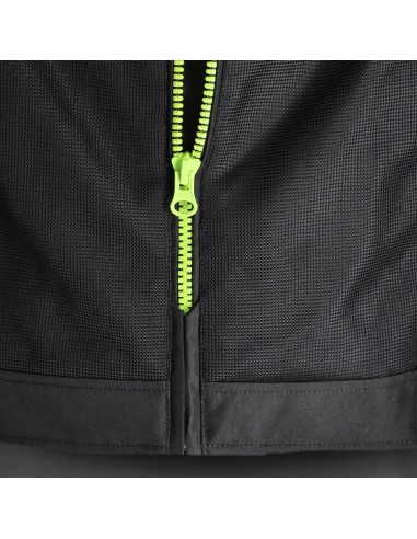 chaqueta acerbis ce ramsey vented 2 0 color gris y amarillo 0026149 318