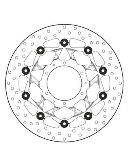 disco de freno moto brembo fijo serie oro 78b40876
