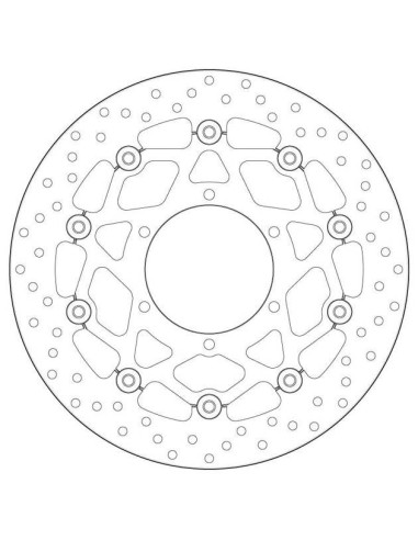 disco de freno moto brembo fijo serie oro 78b40884