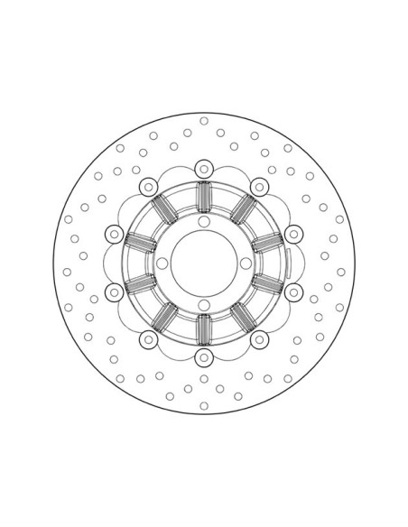 disco de freno moto brembo fijo serie oro 78b40892