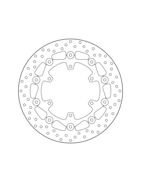 disco de freno moto brembo fijo serie oro 78b40894
