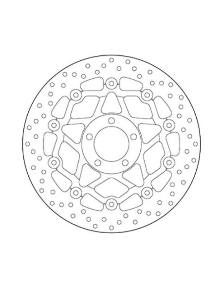disco de freno moto brembo fijo serie oro 78b40899