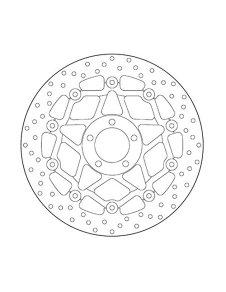 disco de freno moto brembo fijo serie oro 78b40901