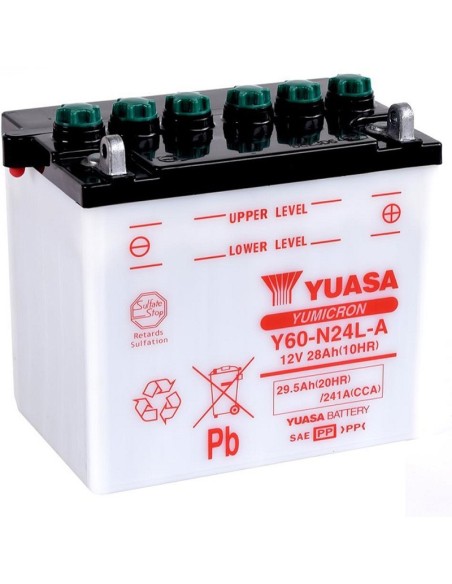 Batería Yuasa Y60N24L-A Combipack Convencional