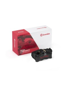 pinza brembo stylema negro y rojo derecha 100mm 920d02093 2