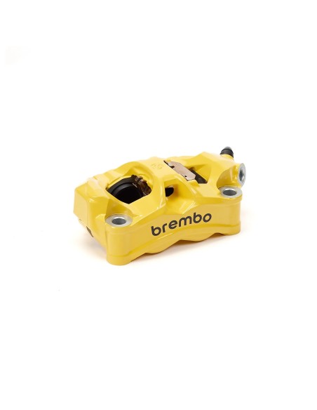 pinza de freno brembo stylema amarilla 100 mm 920f33107
