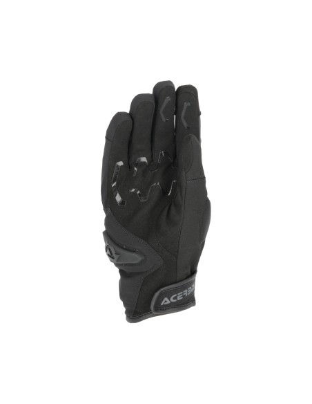 guante acerbis x street wp homologacion ce negros touring y urbano 0026676 090