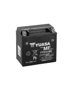 bateria para motocicleta yuasa mf 12 6ah cp ytx14 bs