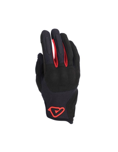 guantes acerbis ce pyramid homologados ce color negro y rojo 0024869 323