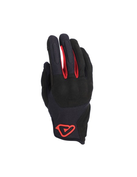 guantes acerbis ce pyramid homologados ce color negro y rojo 0024869 323