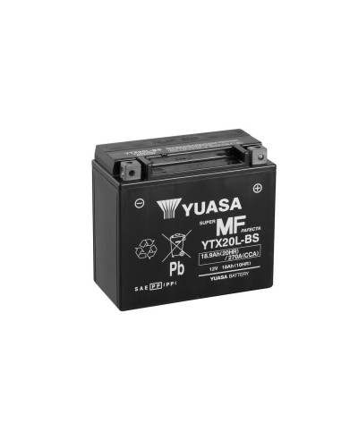 bateria de moto yuasa ytx20l bs