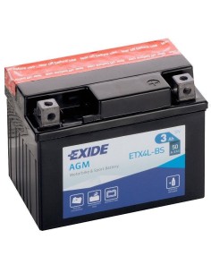 bateria para moto exide agm mc dry ytx4l bs