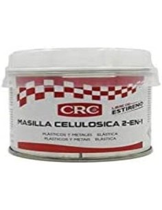 masilla celulosica 2 en 1 crc 33127 es para plastico y metal 250 g