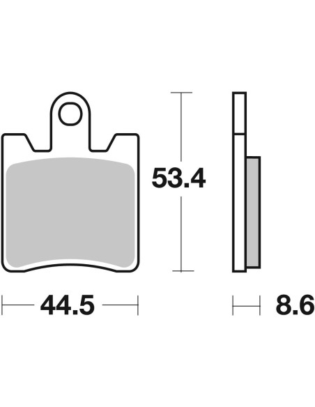 pastillas de freno moto brembo genuinas 07037
