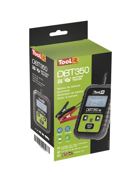 comprobador de baterias dbt350