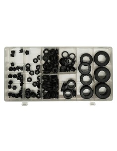 surtido de ojales de goma toolhub 9836 pasamuros electricos 110 pzs