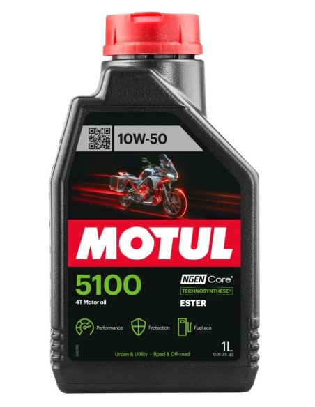 aceite motul 5100 10w50 4t 1l 104074