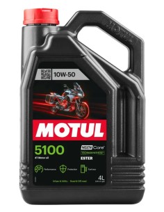 aceite motul 5100 10w50 4t 4l 104076