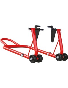 caballete universal para moto rz tools 200023 delantero y trasero ajustable 200 kg