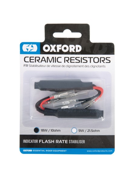 kit resistencias ceramicas oxford 18 vatios 10 ohmios 18w a 14v el320