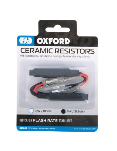 kit resistencias ceramicas oxford 9 vatios 21 ohmios 9w a 14v el321