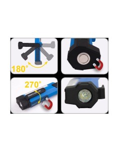 lampara de inspeccion led king tony 9ta28a 145 lm cob 80 lm para moto y coche 2