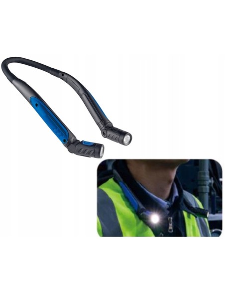 lampara de cuello recargable king tony 9ta54a led 350 lm