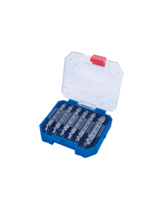 cofre extractores de tornillos king tony 11406sq hss 6 piezas 2 12 mm