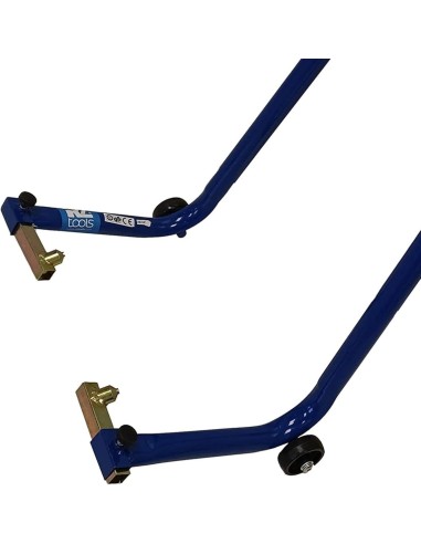 caballete delantero universal para moto rz tools 200015 ajustable 100 kg