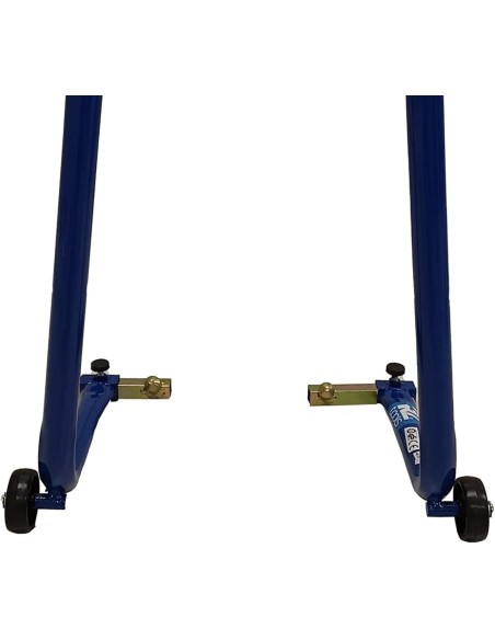 caballete delantero universal para moto rz tools 200015 ajustable 100 kg