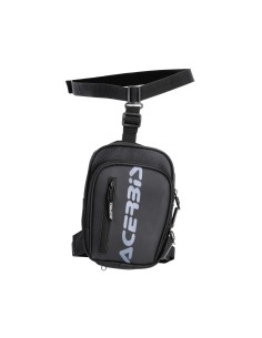 bolsa de pierna acerbis pro leg bag 1l negra 0027107 para moto 2