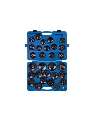 juego de 30 cazoletas para filtros de aceite king tony 9ae6030