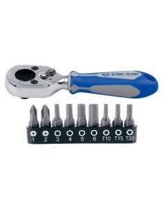 juego de mini carraca porta puntas y puntas 1 4 10 piezas 2