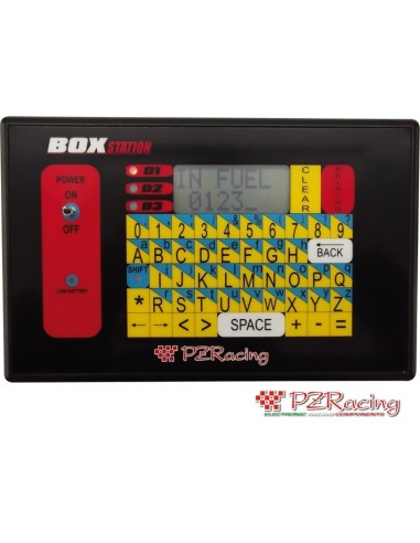 teclado para sistema de comunicacion box piloto pz racing box station bs100