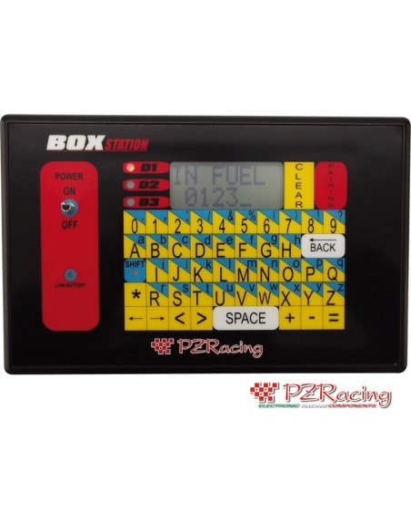 teclado para sistema de comunicacion box piloto pz racing box station bs100