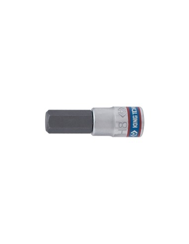 vaso con punta hexagonal 3mm y cuadradillo de 1 4 pulgadas king tony 203503